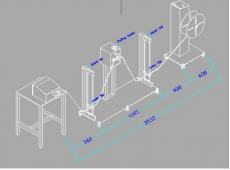 Máy xả dây điện DK-1405
