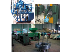 Máy làm móc sắt bọc nhựa   DK - MASP