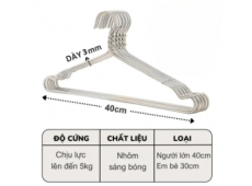 Móc áo nhôm C  nhấn DK-MA N